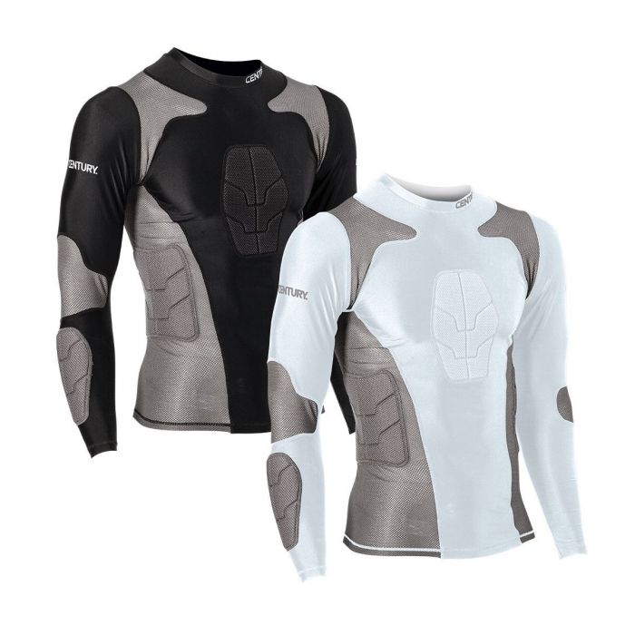 Martial Arts Long Sleeve Padded Compression Shirts - Youth