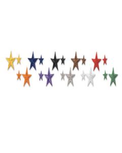 One Inch Star Patches (10 Pack)