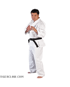 Uniform Hayashi Blue Single Weave Judo/Jujitsu Gi 