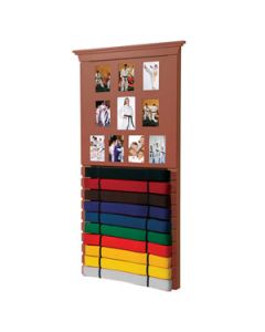 Martial Arts Belt Display with Picture Frame