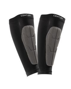 Martial Arts  Padded Compression Calf Sleeves - Black