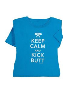 Martial Arts Karate  Keep Calm and Kick Butt T-Shirt