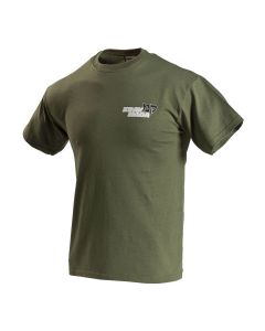Martial Arts Krav Maga Logo Military Green T-Shirt