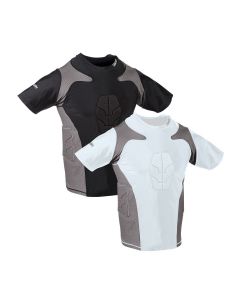 Martial Arts Short Sleeve Padded Compressions Shirts - Adult  