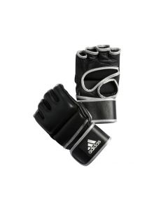 Adidas MMA Geniune Leather Fighting Gloves Black (ADIMM4)