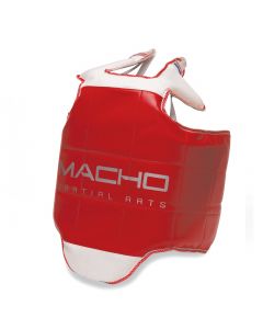Macho Taekwondo Sparring Reversible Chest Protector (Red/Blue)